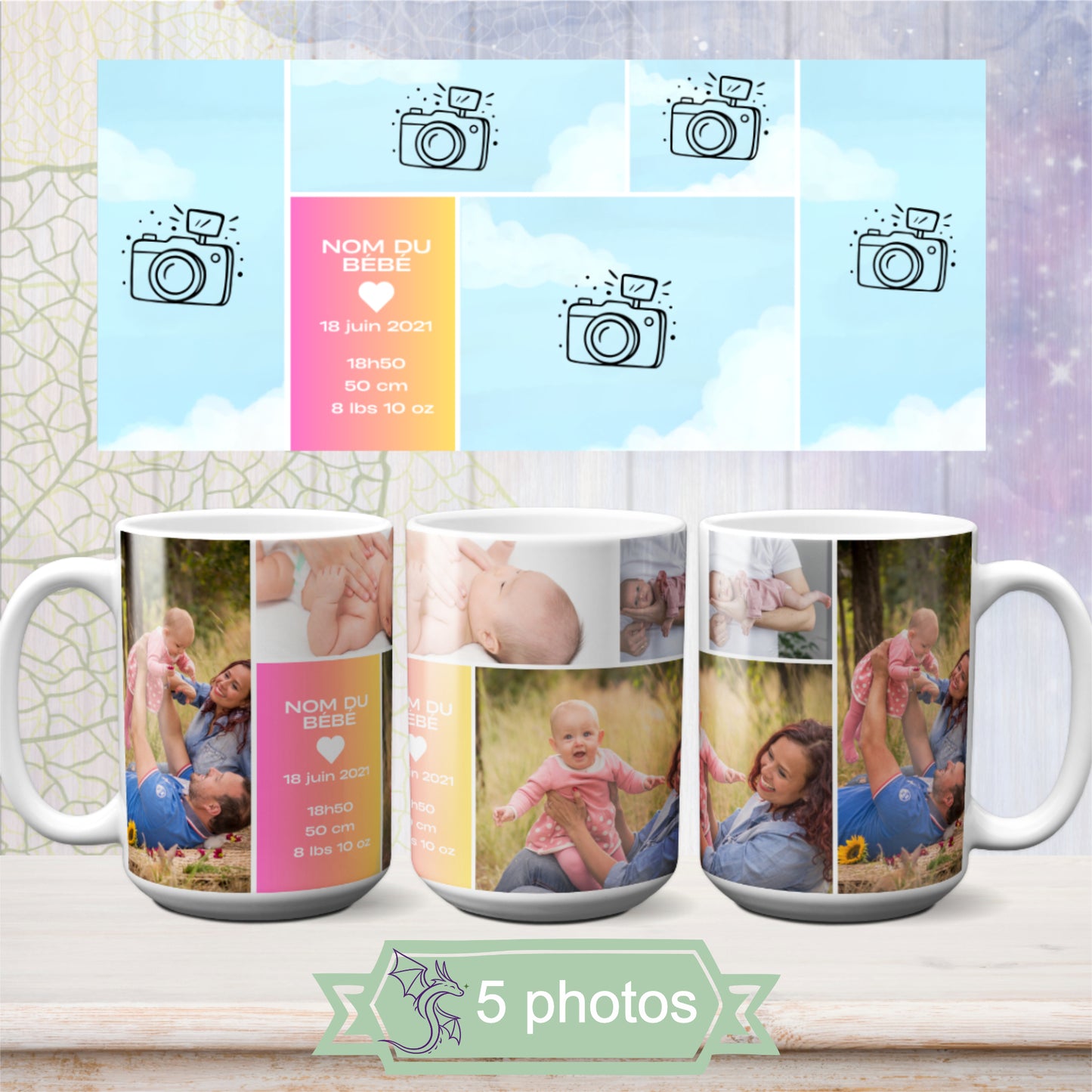 Bébé et la famille