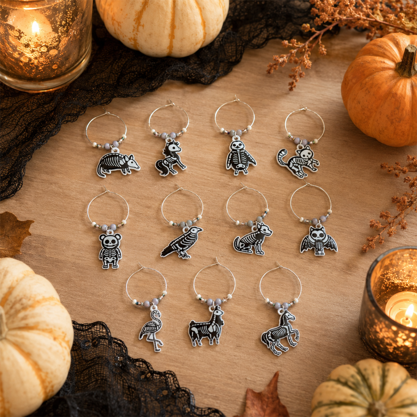 Animaux squelettes pour l'Halloween 💀