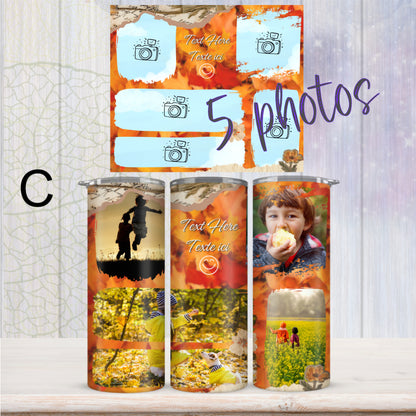 Bouteille photo personnalisée