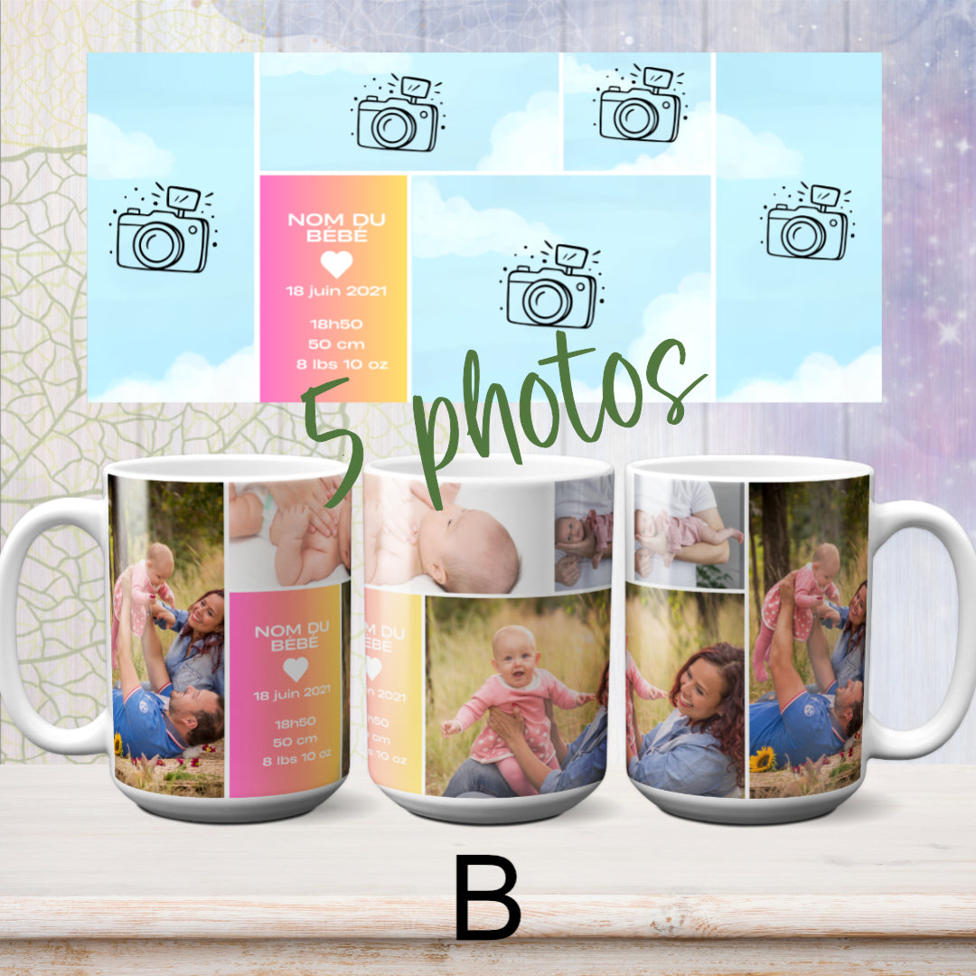 Custom Images on Ceramic Mugs