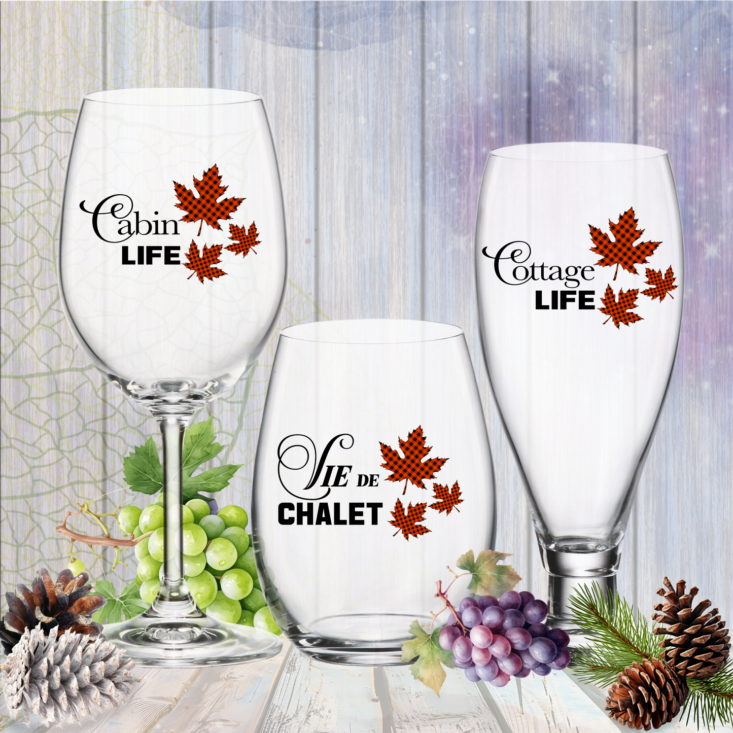 Cottage/Cabin Life - Leaves