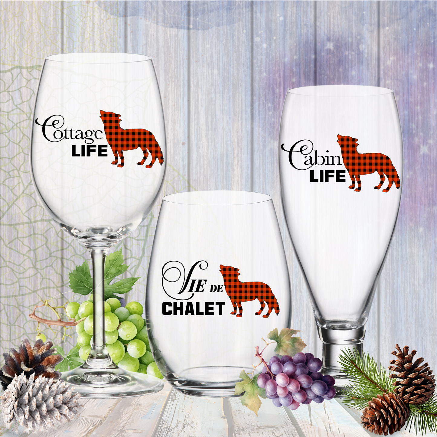 Cottage/Cabin Life - Wolf