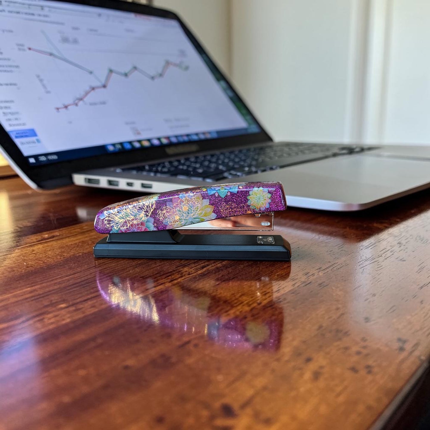 Purple Mandela Vibe Stapler
