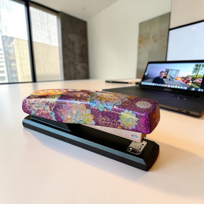 Purple Mandela Vibe Stapler