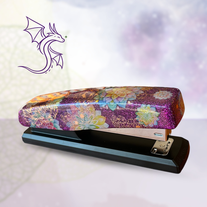 Purple Mandela Vibe Stapler