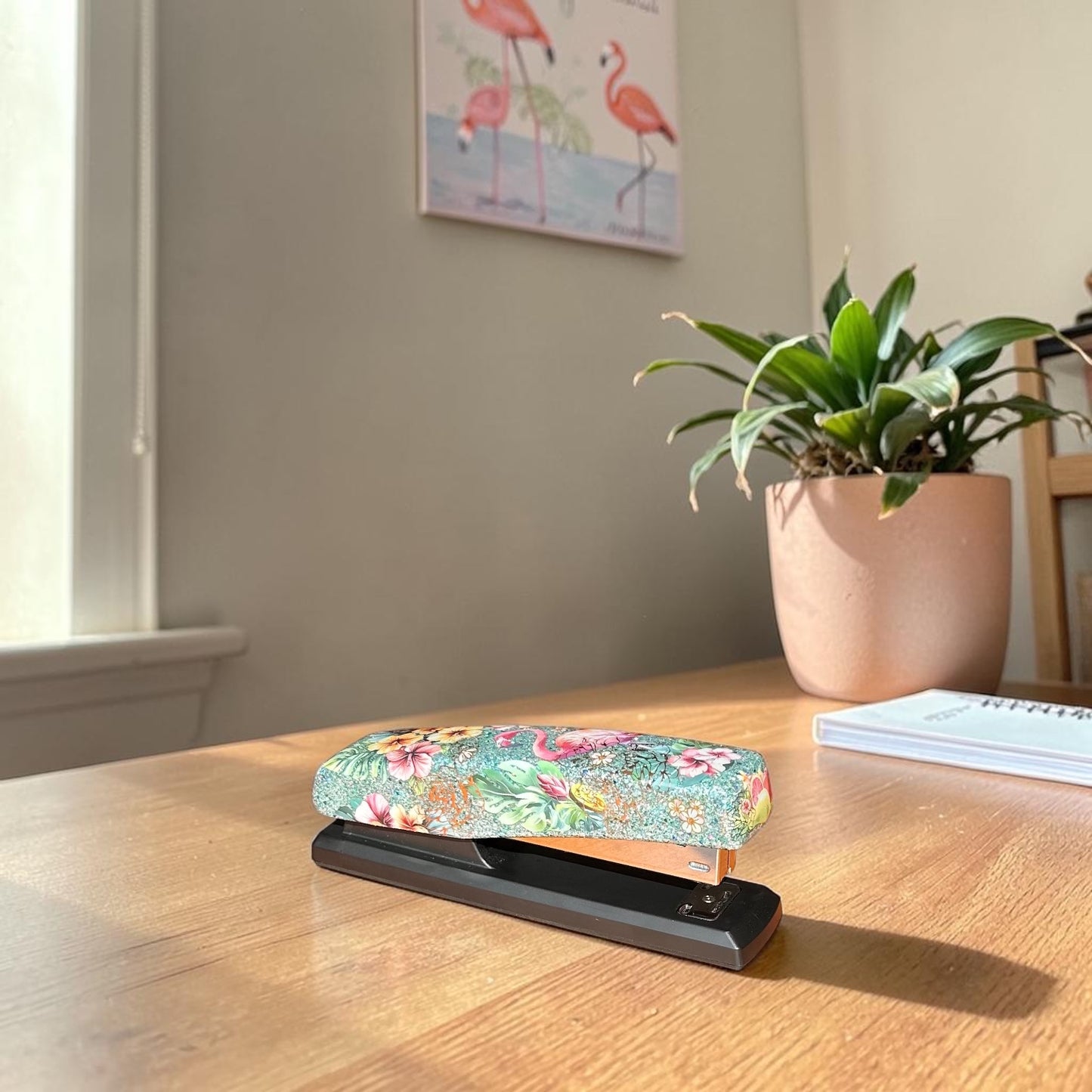 Exotic Pink Flamingo Stapler
