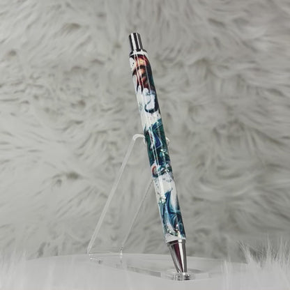 Inspiration Dragon 🐉✨ Stylo à bille noire